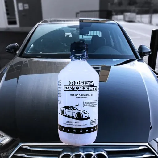 Resina Extreme - antes e depois